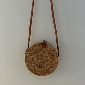 Woven Round Bag